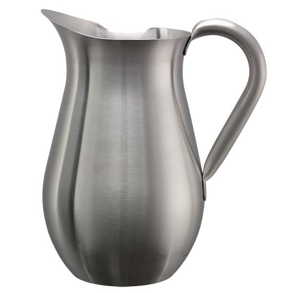 Service ideas 2 Litre Water Pitcher Without Ice Guard, Stainless Steel