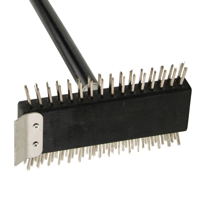 Winco 8.5" x 30" Wire Pizza Oven & Broiler Brush