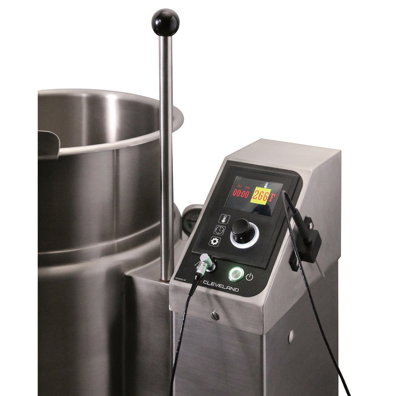 Cleveland KET6T 6 Gallon Tabletop Tilting 2/3 Steam Jacket Steam Electric Kettle