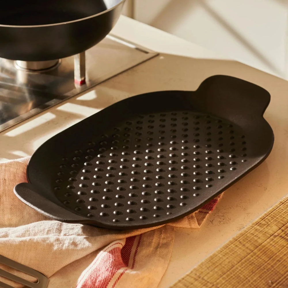 Edo Cast Iron Grill Pan