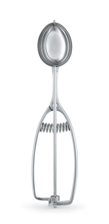 Vollrath 2.95 Oz Oval Squeeze Disher #14, Stainless Steel