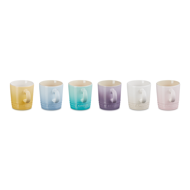 Le Creuset 1L Sorbet Collection Espresso Cups (Set of 6)