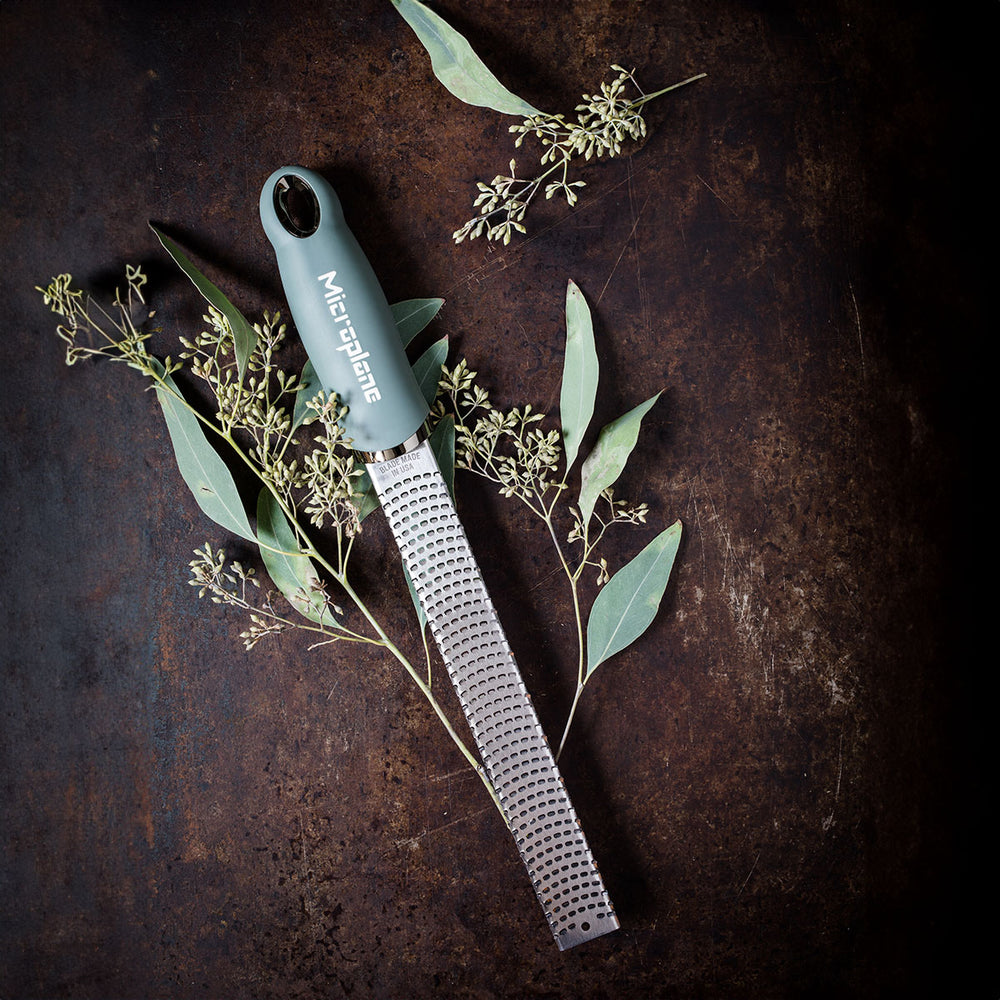 Microplane 12" Premium Classic Zester / Grater, Eucalyptus Green