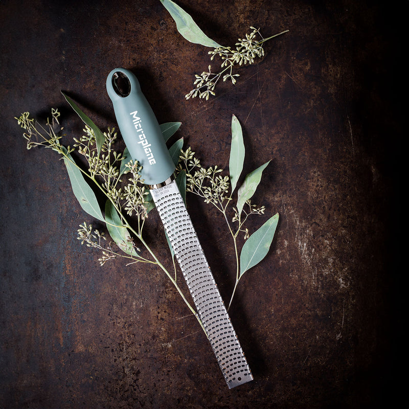 Microplane 12" Premium Classic Zester / Grater, Eucalyptus Green