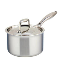Meyer SuperSteel  1.5 Litre Tri-Ply Saucepan with Lid, Stainless Steel