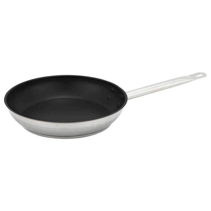 Winco 8" Non-Stick Stainless Steel Fry Pan