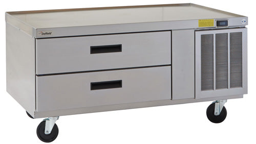 Delfield 62" Refrigerated Chef Base with 2 Drawers