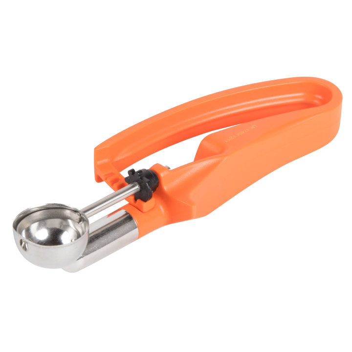 Vollrath 0.33 Oz Squeeze Disher #100, Orange Handle