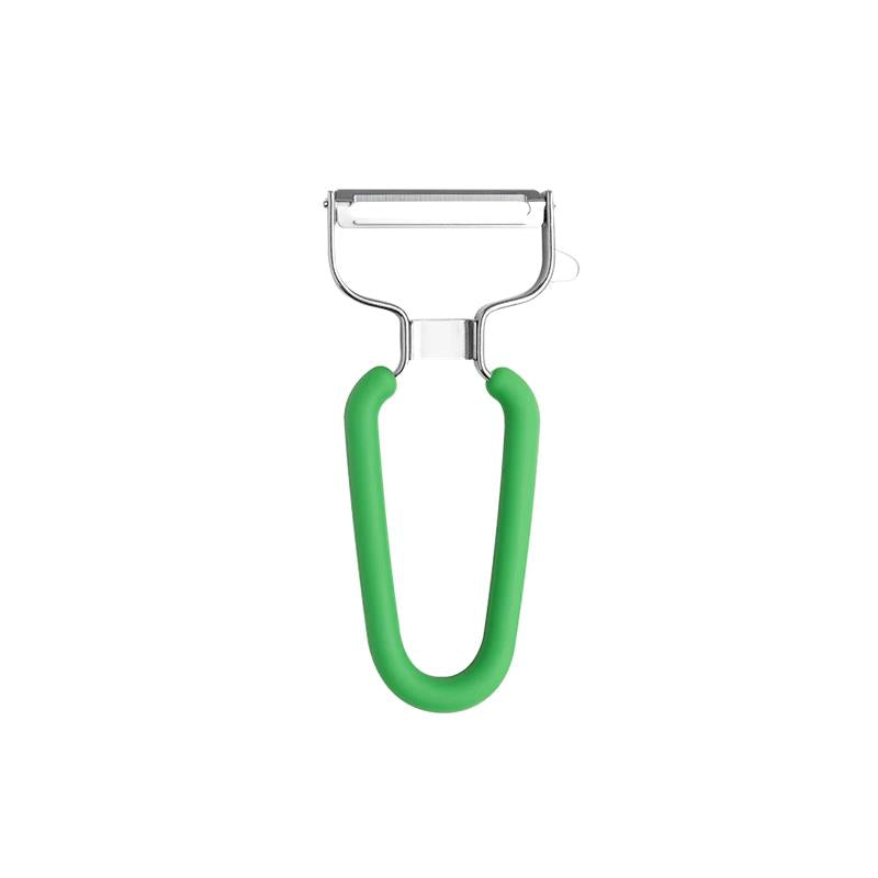 Browne Y Peeler with Straight Blade, Green