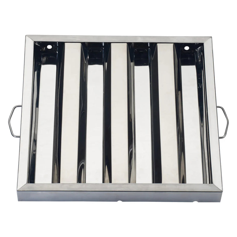 Winco 16" x 16" Exhaust Hood Filter, Stainless Steel