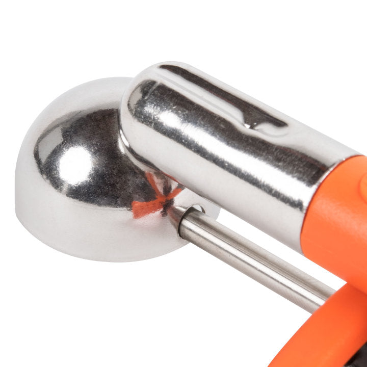 Vollrath 0.33 Oz Squeeze Disher #100, Orange Handle
