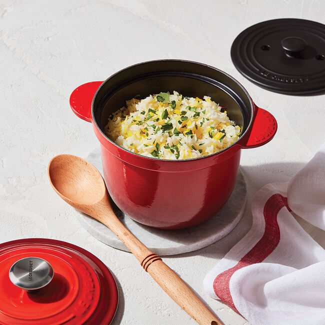 Le Creuset 2 Litre Enamelled Cast Iron Rice Pot, Camomille