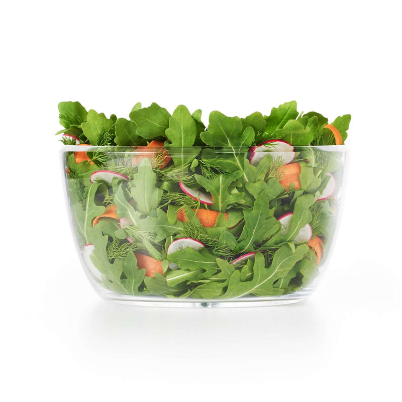 Oxo Good Grips 2 Qt Little Salad & Herb Spinner, Clear