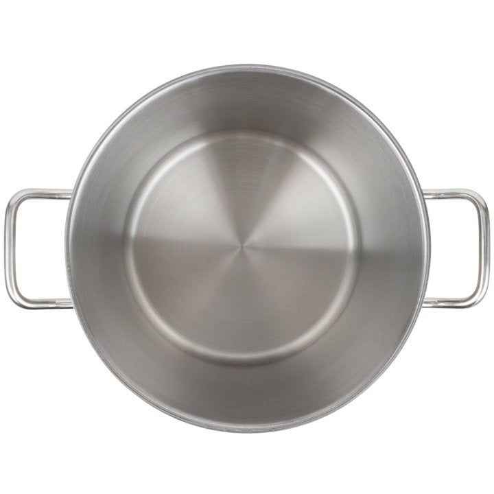 Vollrath Optio 18 Qt Stock Pot with Cover, 11" Deep, Stainless Steel