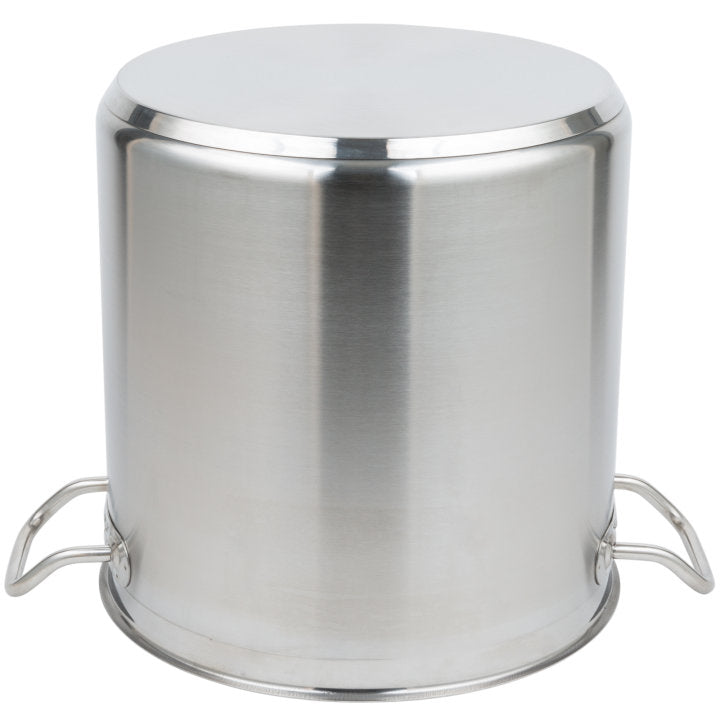 Vollrath Optio 18 Qt Stock Pot with Cover, 11" Deep, Stainless Steel