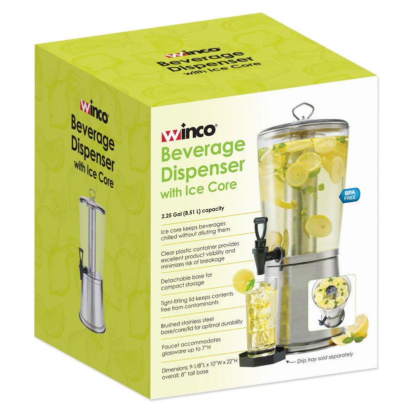 Winco Beverage Dispenser 2.25 Gallon - 904