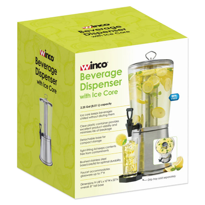 Winco Beverage Dispenser 2.25 Gallon - 904
