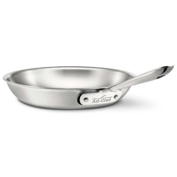 All-Clad d5 12" Fry Pan, Brushed Stainless Steel