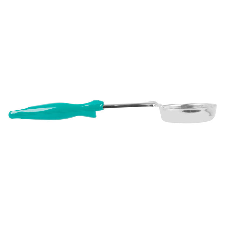 Vollrath 6 Oz Solid Spoodle, Teal Handle