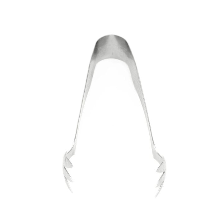 Vollrath 6.25" Ice Tongs, Hammered Finish