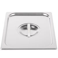 Vollrath Super Pan V 1/2 Size Solid Steam Table Pan Cover, Stainless Steel