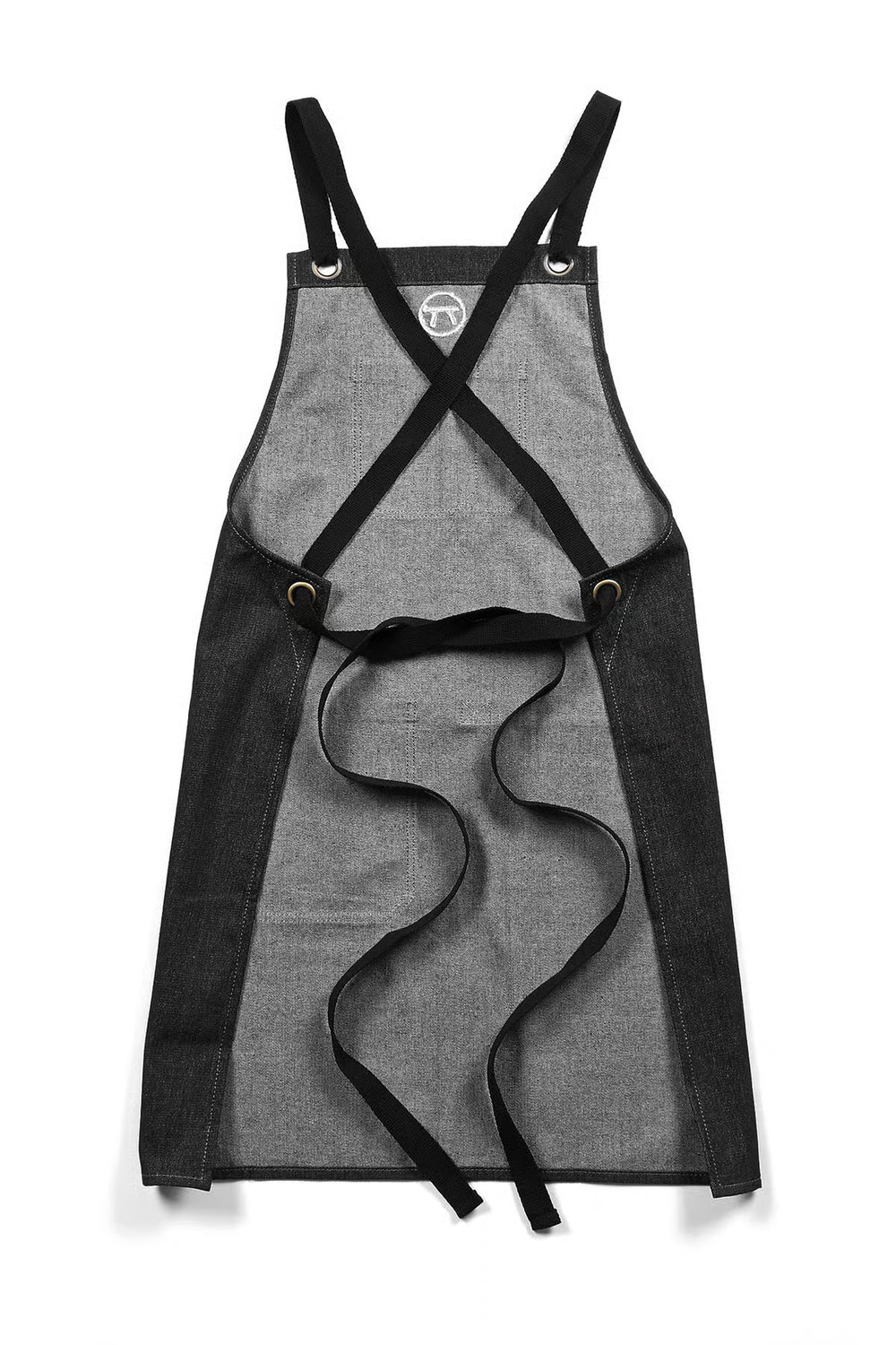 Fox Run Denim Griller's Apron, One Size, Black