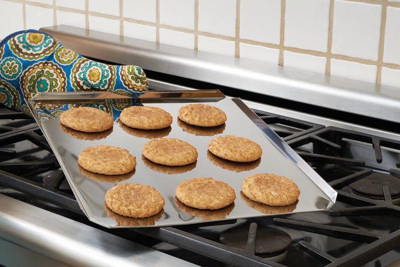 Fox Run 17" x 14" Cookie Sheet No Edge, Stainless Steel