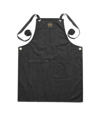 Fox Run Denim Griller's Apron, One Size, Black