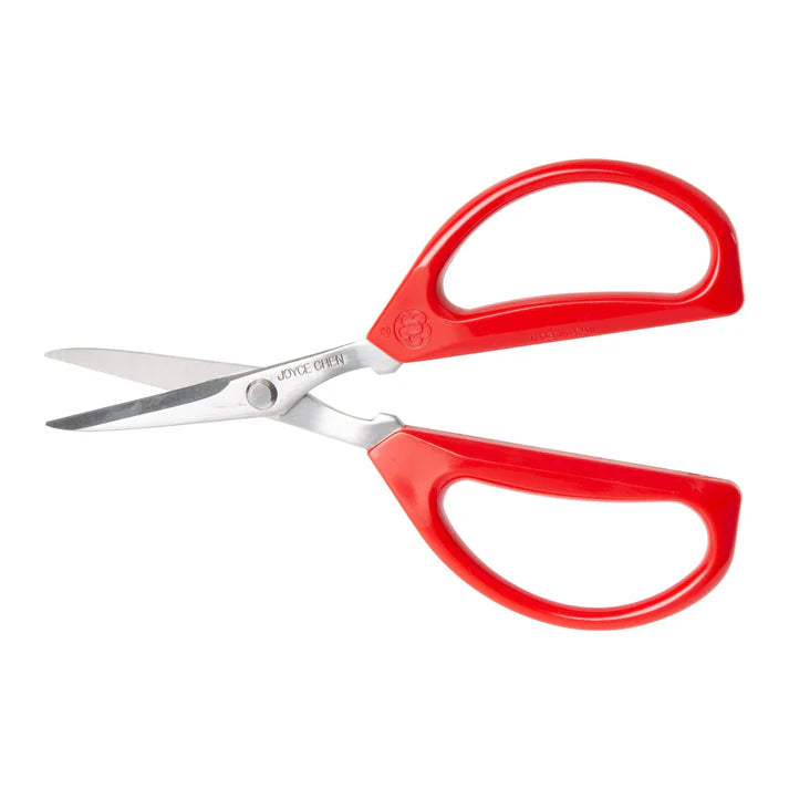 Winco Joyce Chen Original Red Kitchen Scissors