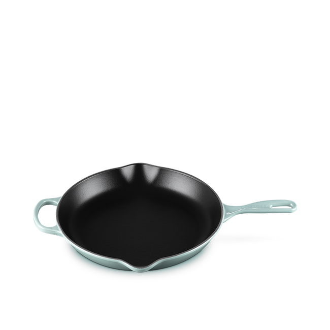 Le Creuset 10.2" Iron Handle Skillet, Sea Salt