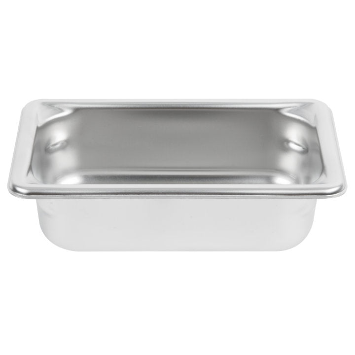 Vollrath Super Pan V 1/9 Size Steam Table Pan, 2" Deep, Stainless Steel