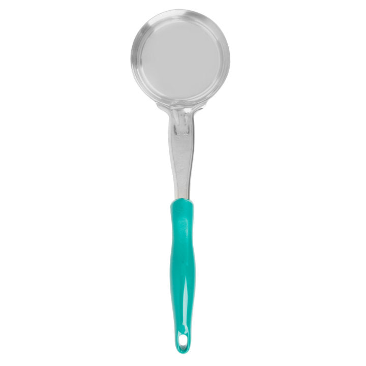 Vollrath 6 Oz Solid Spoodle, Teal Handle