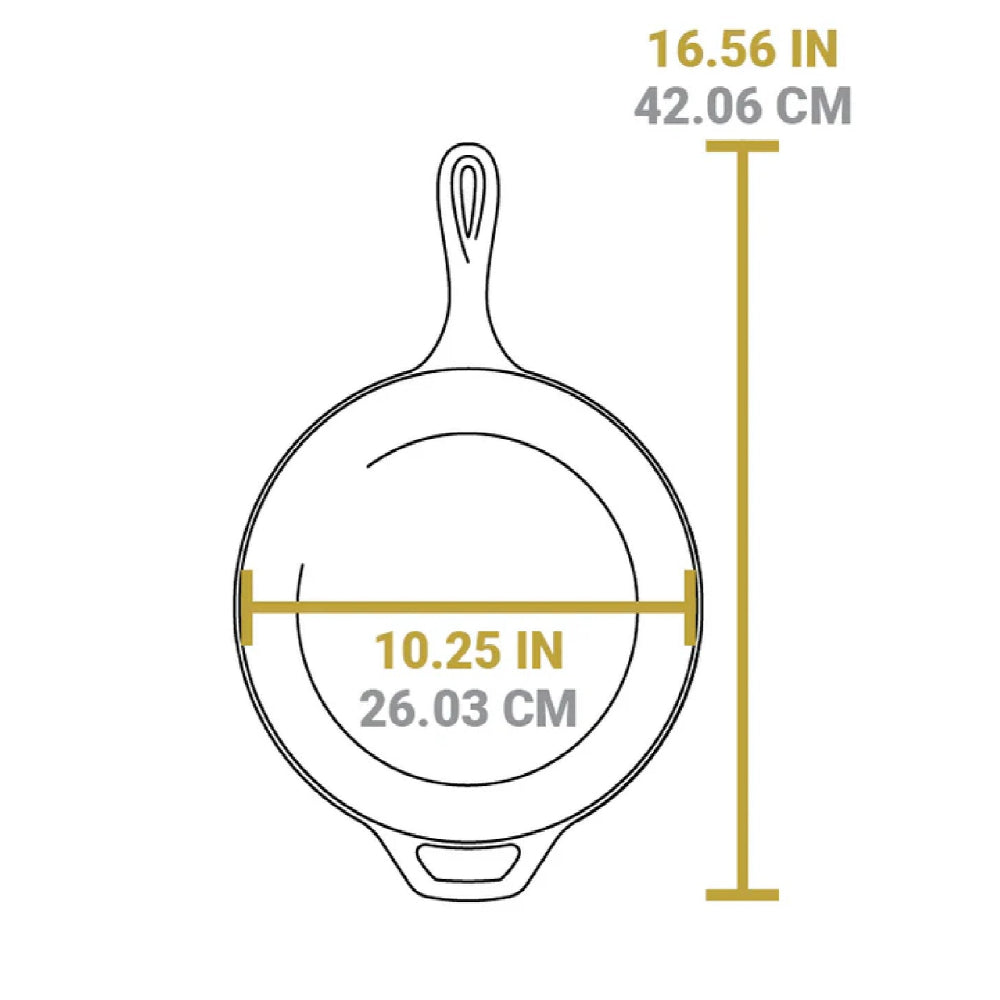Lodge 10.25" Deep Skillet, Cast Iron