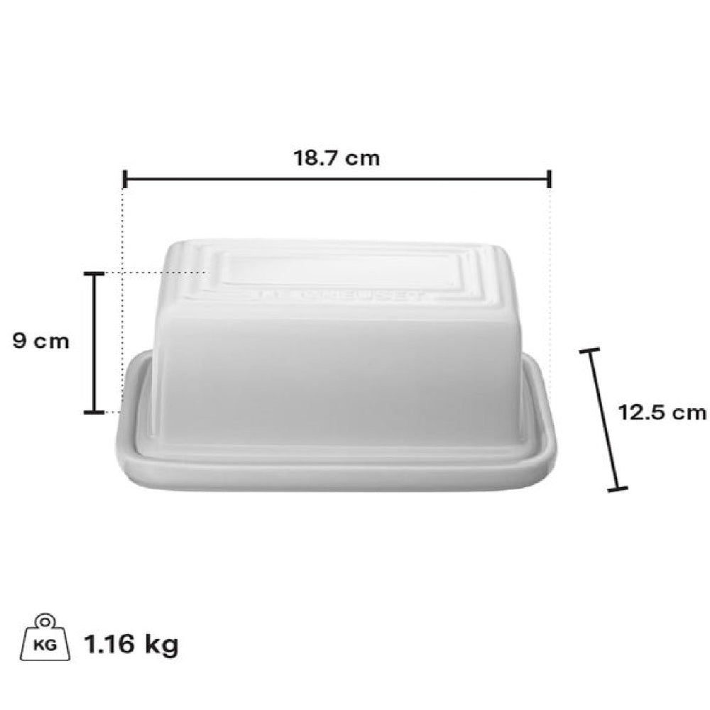 Le Creuset Butter Dish, Cherry