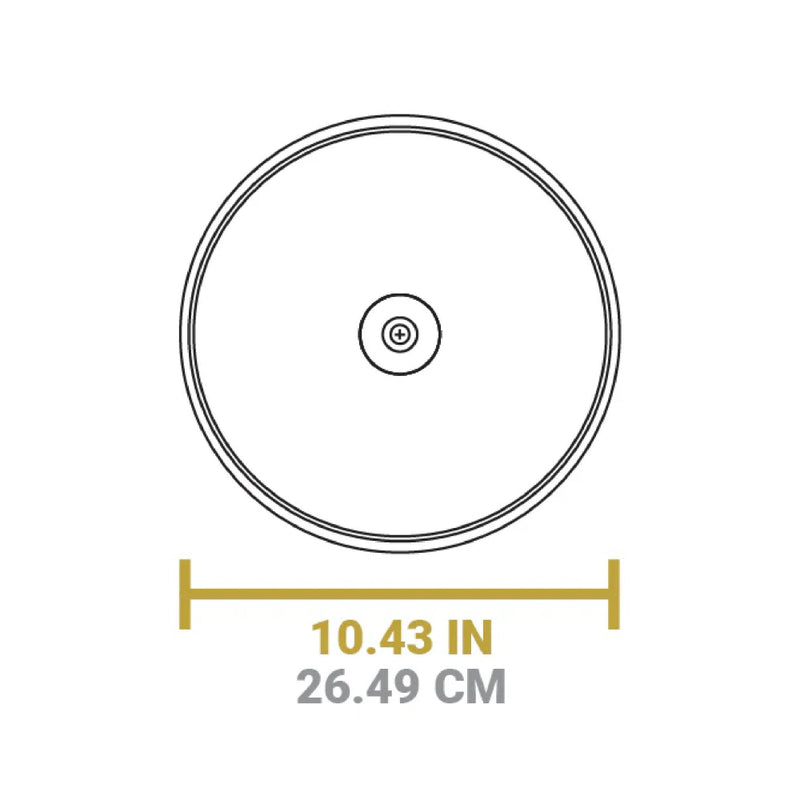 Lodge 10" Tempered Lid, Glass