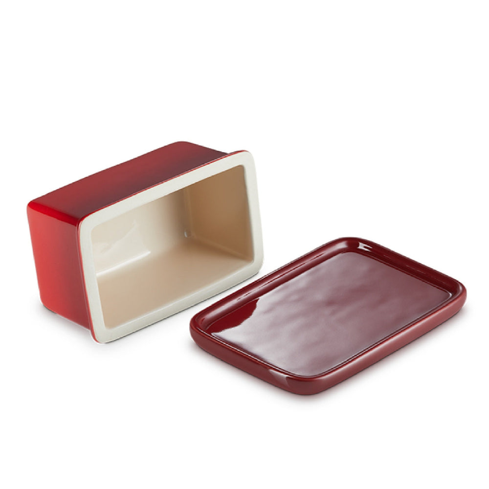Le Creuset Butter Dish, Cherry