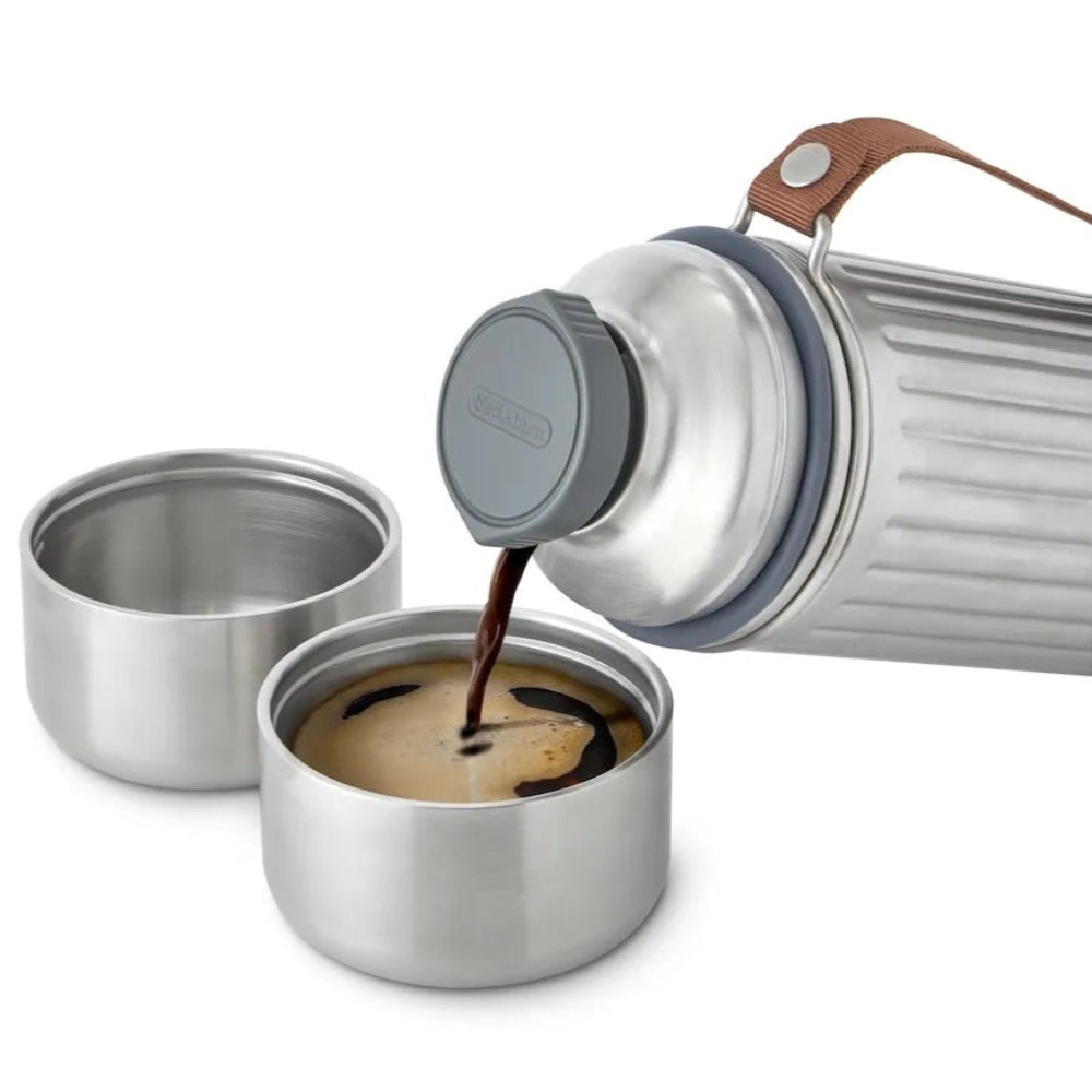 Black + Blum 1 Litre Duo Explorer Flask with Handle, Grey