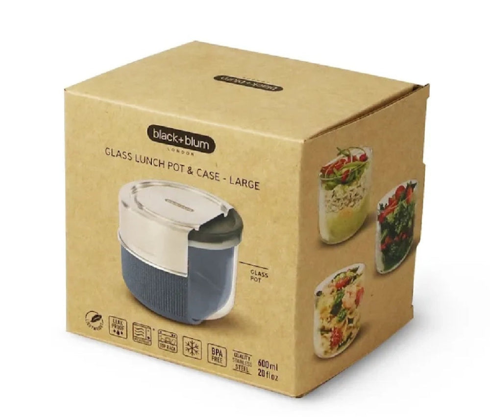Black + Blum 600 ml Lunch Pot, Slate