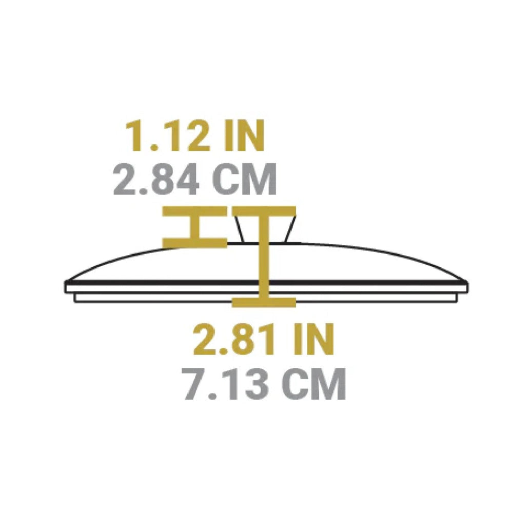 Lodge 10" Tempered Lid, Glass