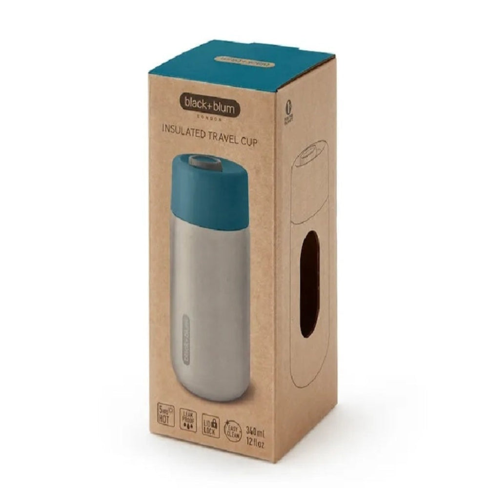 Black + Blum 340 ml Insulated Travel Cup, Ocean