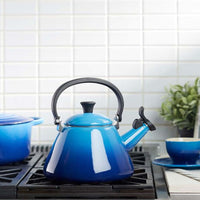 Le Creuset 1.6 Litre Kone Kettle, Blueberry