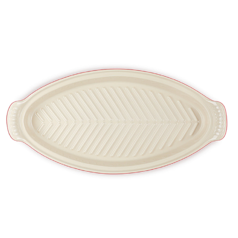 Le Creuset 1.6 Litre Fish Baker Dish, Cerise