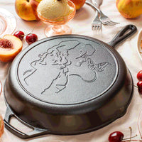 Lodge 10.25" Dolly Parton Skillet, Cast Iron