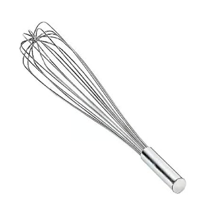 Browne 12" French Whip, Stainless Steel
