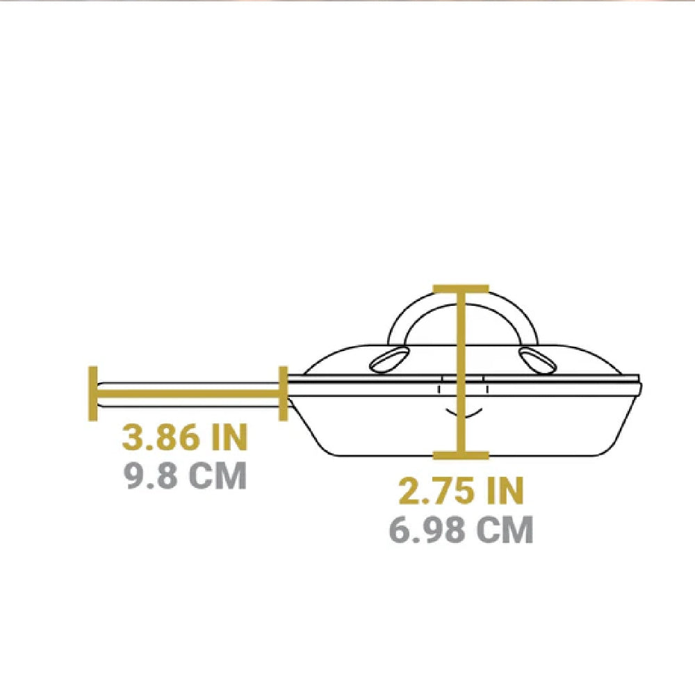 Lodge 6.5" Smoker Skillet, Cast Iron