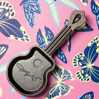 Lodge 10.75" Dolly Parton Guitar Skillet, Cast Iron