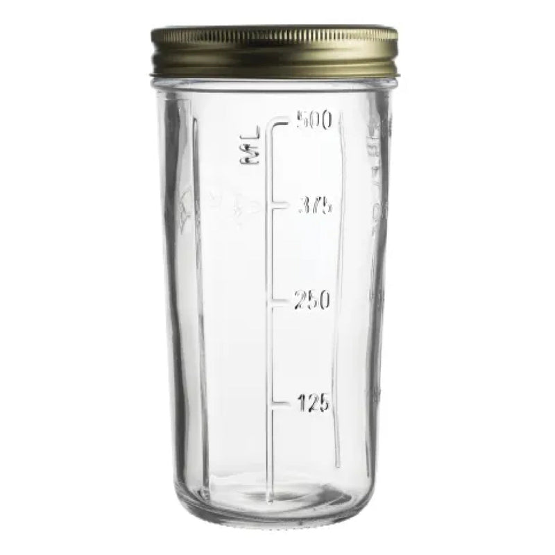 Kilner 500 ML Wide Mouth Preserve Jar, Glass