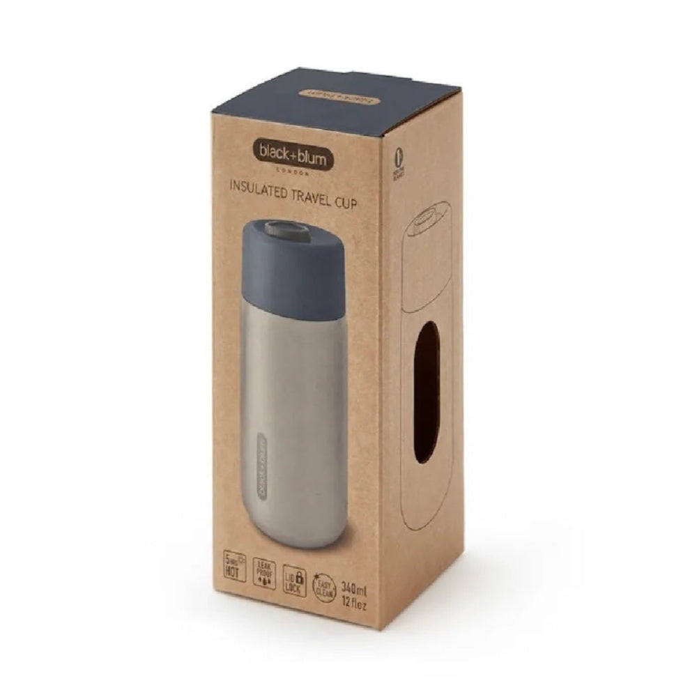 Black + Blum 340 ml Insulated Travel Cup, Slate