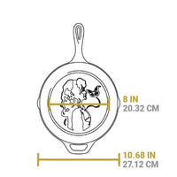 Lodge 10.25" Dolly Parton Skillet, Cast Iron