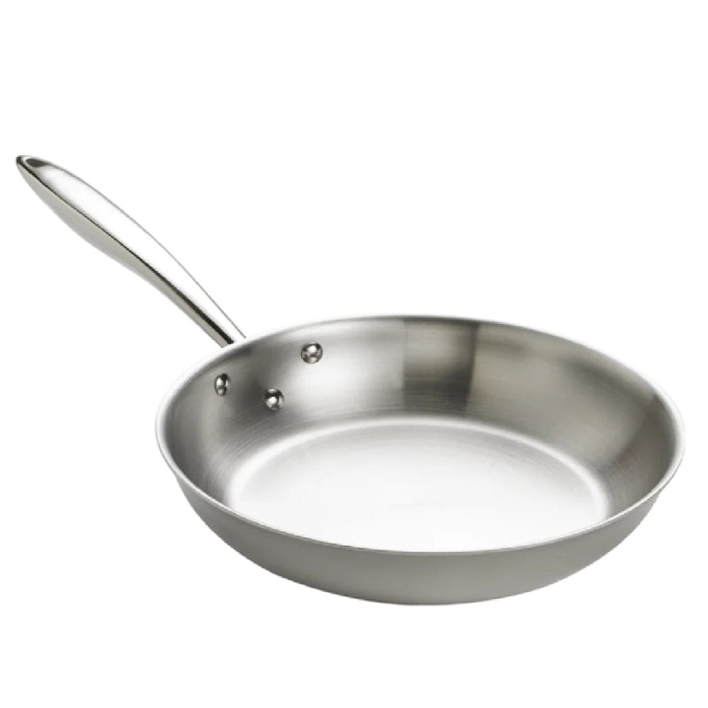 Thermalloy 9.5" Tri-Ply Fry Pan, Stainless Steel